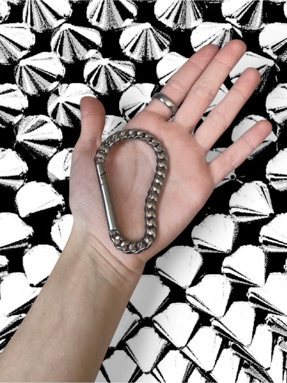 Hard Jewelry Cuban Carabiner